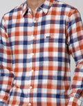 Nevada Long Sleeve Shirt Checked Motif Flannel