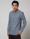 Nevada Long Sleeve Shirt Checked Flannel