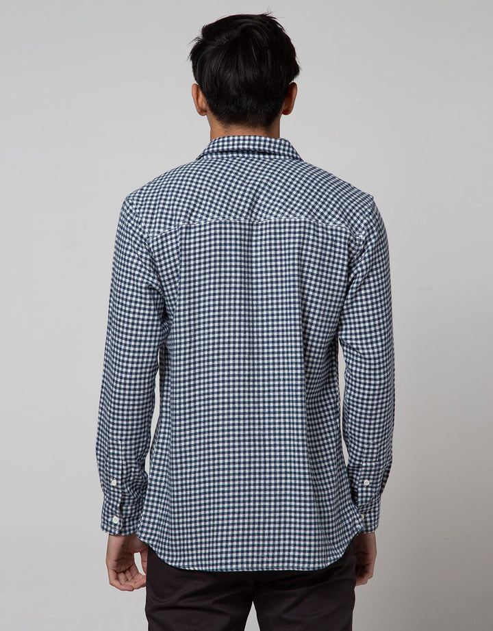 Nevada Long Sleeve Shirt Checked Flannel