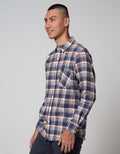 Nevada Long Sleeve Casual Shirt Checked Flannel