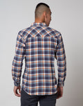 Nevada Long Sleeve Casual Shirt Checked Flannel