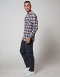 Nevada Long Sleeve Casual Shirt Checked Flannel