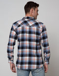 Nevada Long Sleeve Checked Flannel Shirt