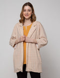 Details of Blazer Outer Terry Semi Blazer With Chech
