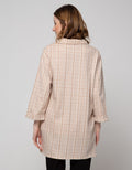 Details of Blazer Outer Terry Semi Blazer With Chech