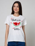 Nevada Short Sleeve T-Shirt Solid Tropical Girl