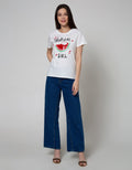 Nevada Short Sleeve T-Shirt Solid Tropical Girl
