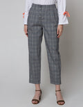 Details Long Pants High Rise With Buttons