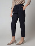 Details Long Pants High Rise With Buttons