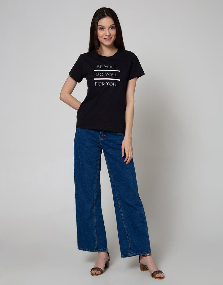 Nevada Short Sleeve T-Shirt Solid Be You Do You For You