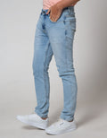 Nevada Denim Long Pants Slim Fit Ripped