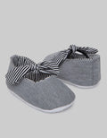 Pipiniko Sepatu Girls Grey Stripe