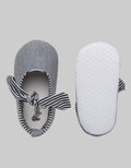 Pipiniko Sepatu Girls Grey Stripe