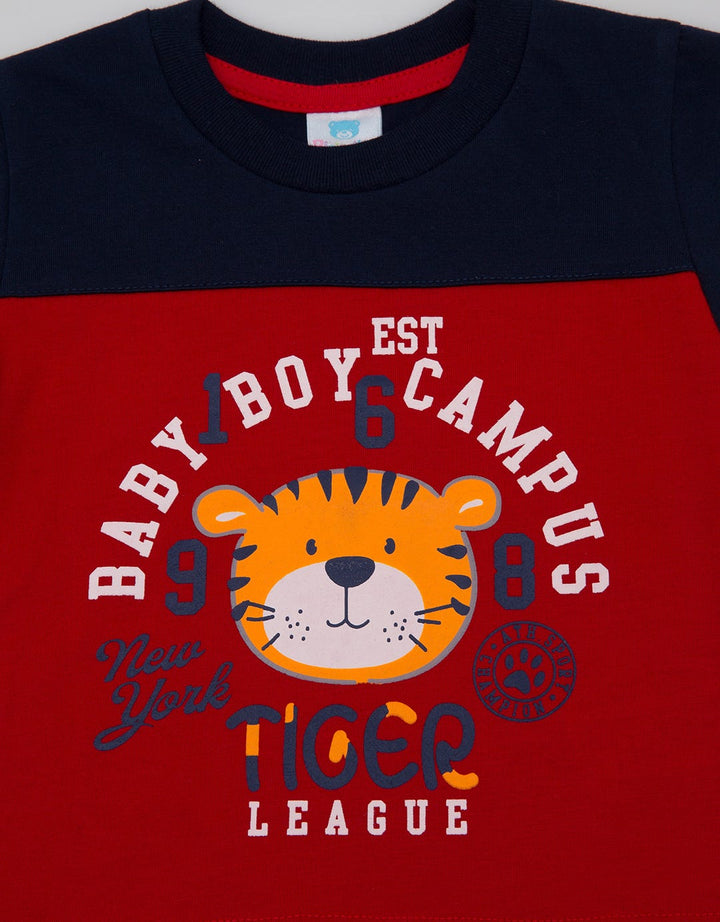 Pipiniko Short Sleeve T-Shirt Baby Boy Campus