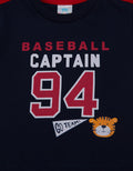 Pipiniko Short Sleeve T-Shirt Baseball Captain