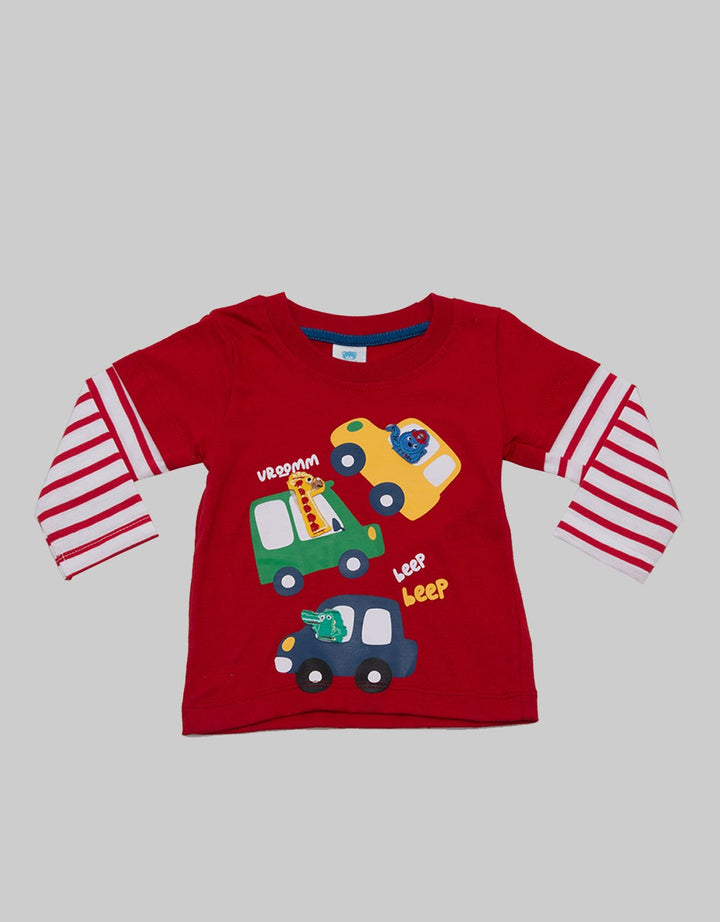 Pipiniko Long Sleeve T-Shirt Tee Traffic