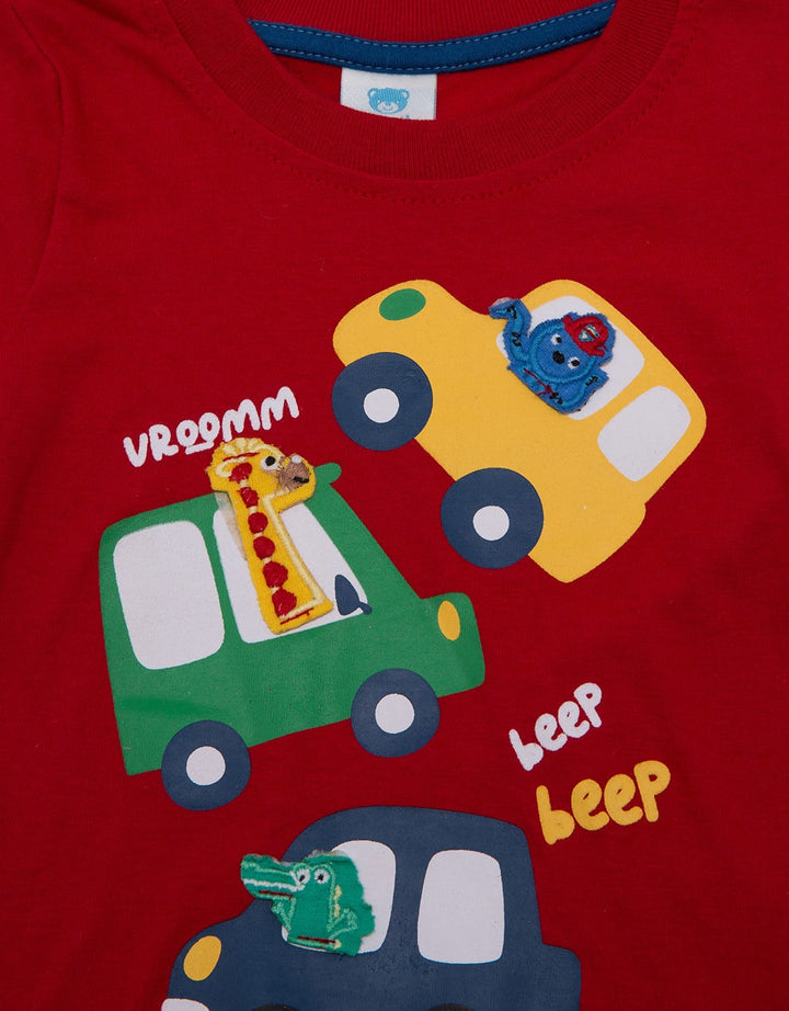 Pipiniko Long Sleeve T-Shirt Tee Traffic