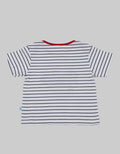 Pipiniko Short Sleeve T-Shirt Newborn Stripe Sport