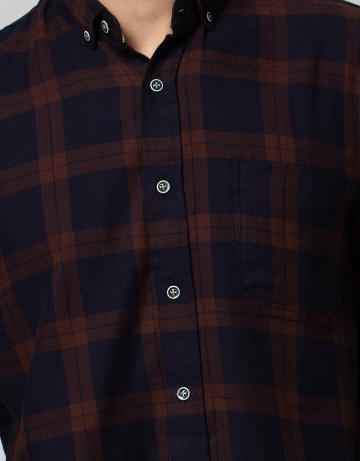 LARUSSO BROWN SHIRT