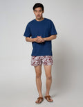 Cole Boxer Woven Abstrak Leaf