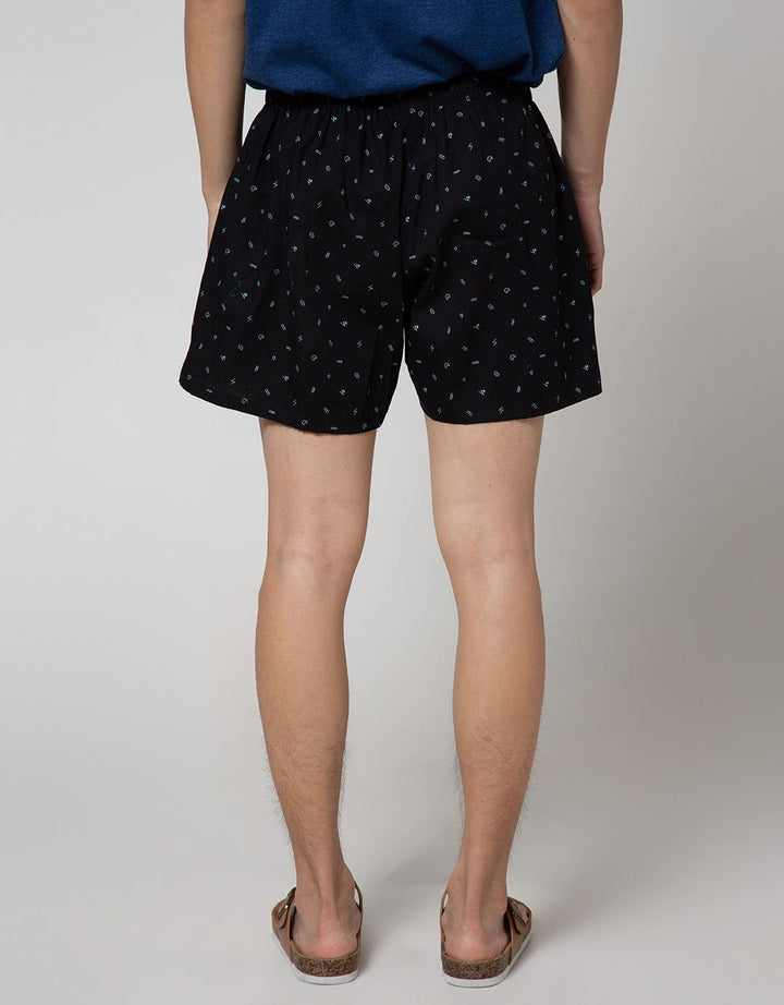 Cole Boxer Woven Abstract Line
