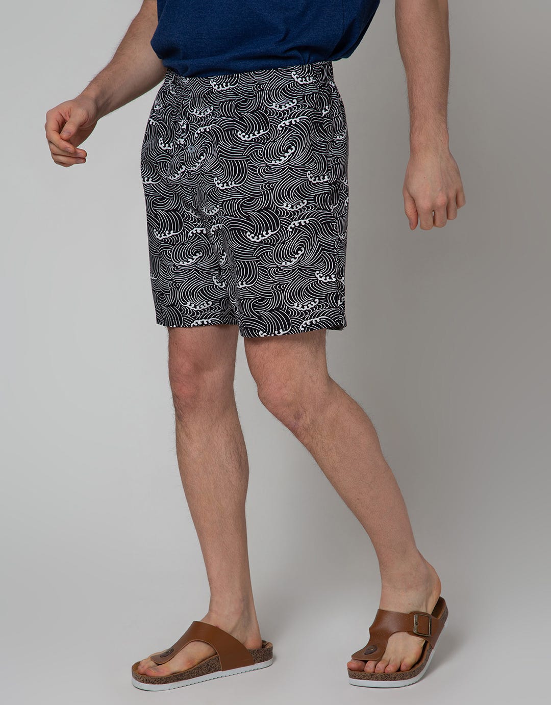 Cole Woven Printed Men's Boxer Shorts