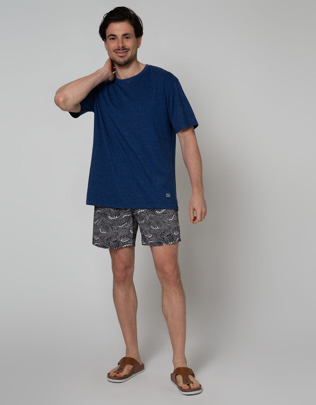 Cole Woven Printed Men's Boxer Shorts
