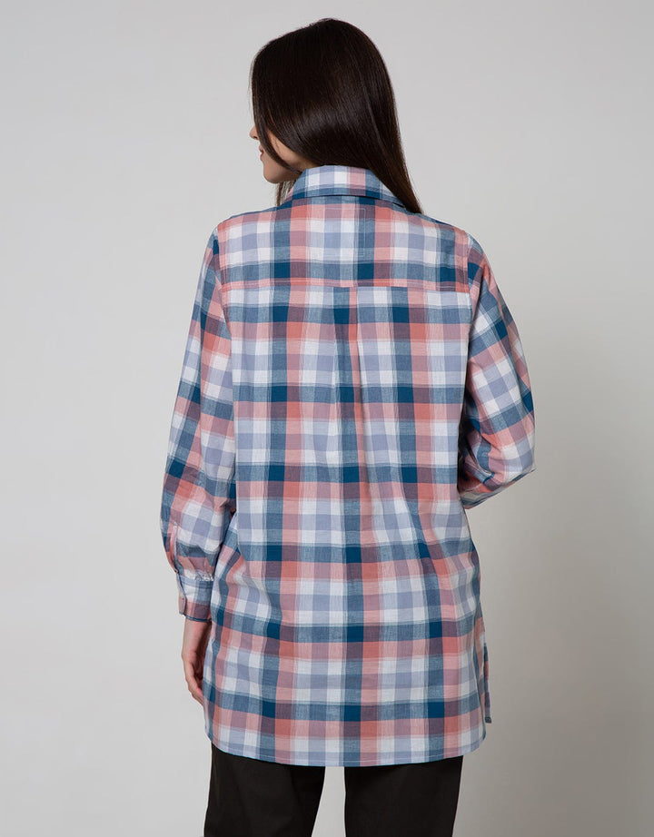 Nevada Long Sleeve Shirt Top Check