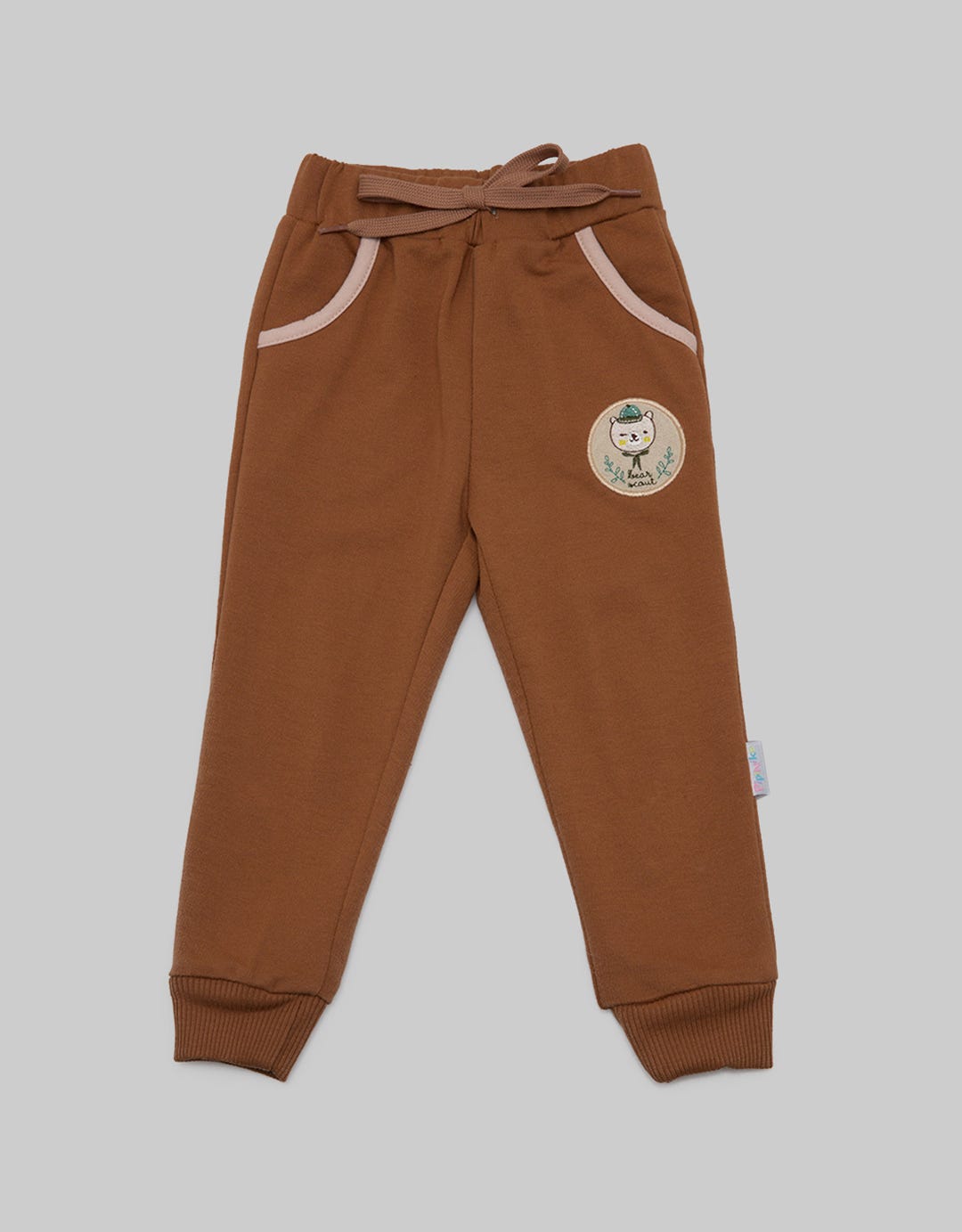 Pipiniko Jogger Pants Newborn Brown