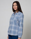 Nevada Long Sleeve Shirt Top Reguler Check