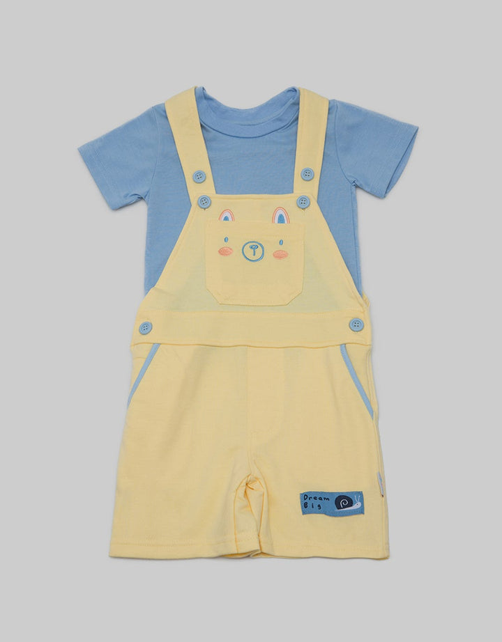Pipiniko Short Jumpsuit Overall Bear