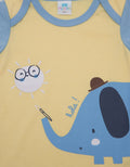 Pipiniko Short Sleeve T-Shirt Envelope Neck Elephant