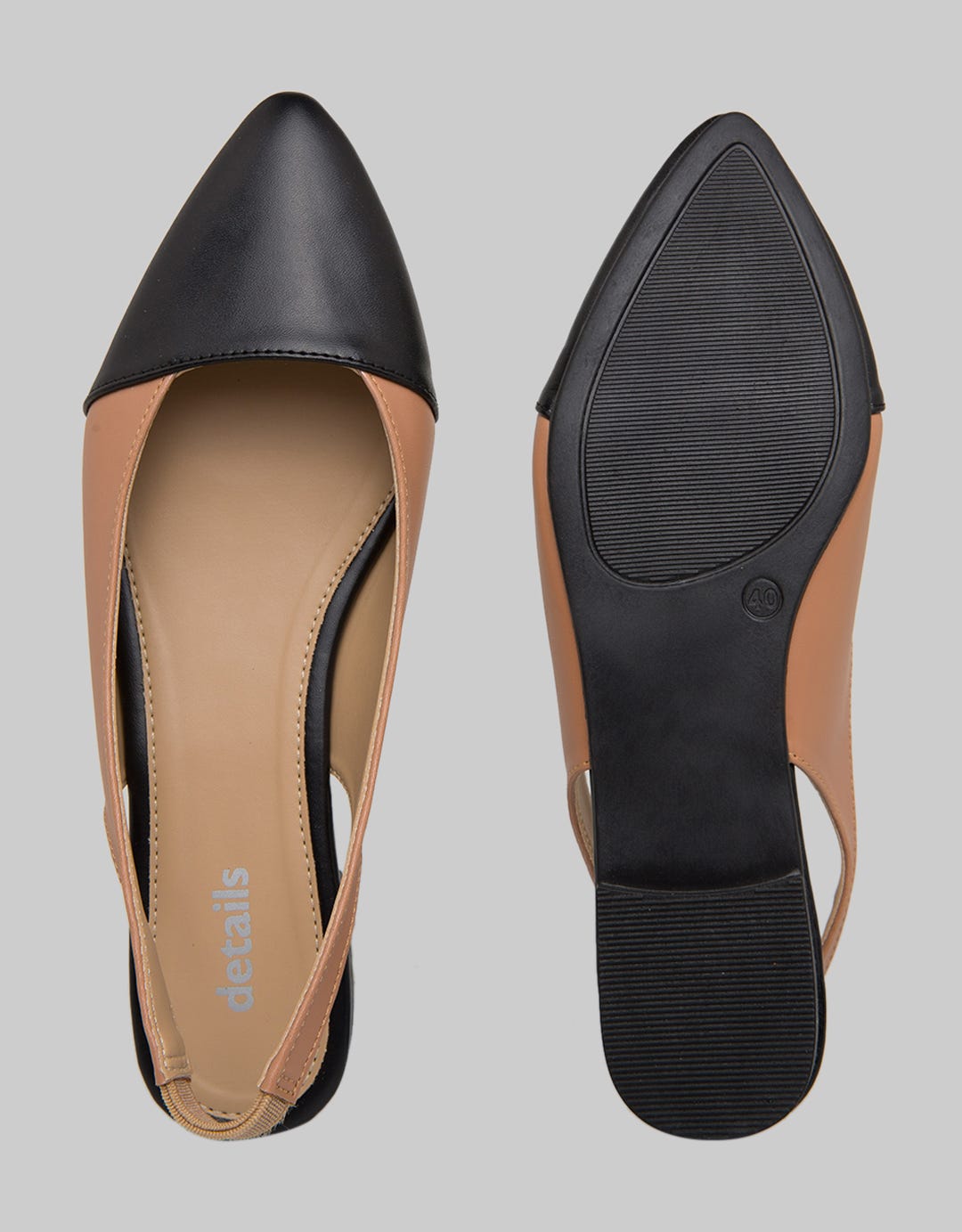 Details Slingback Shoes Woman Af10