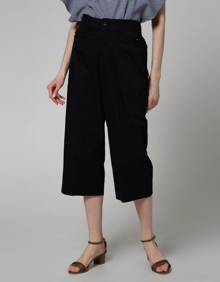 Nevada Long Pants Kulot With Button