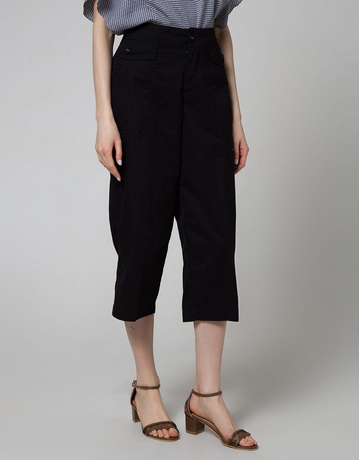 Nevada Long Pants Kulot With Button