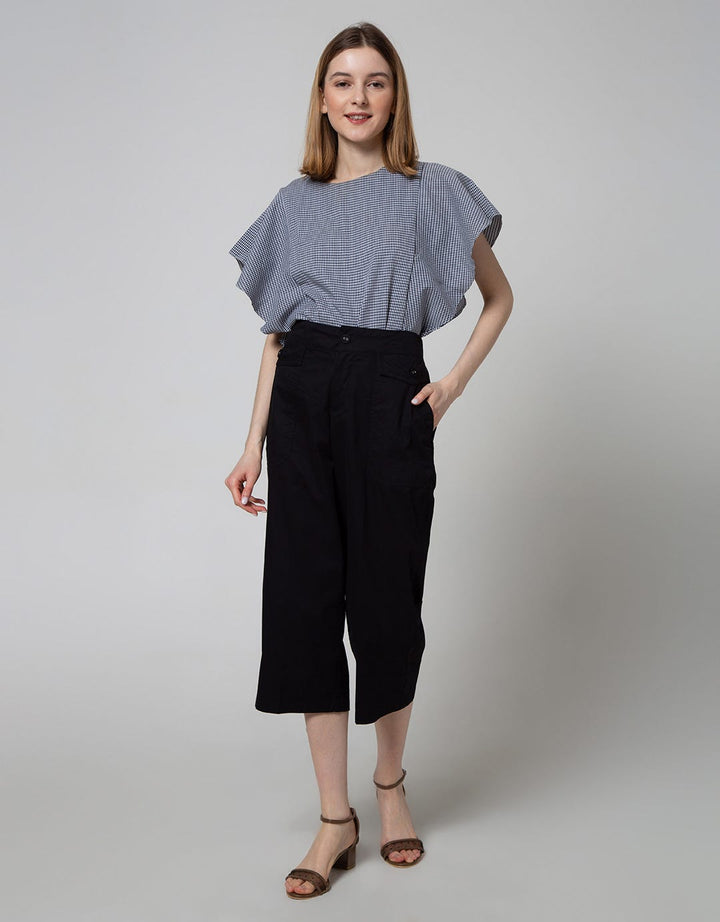 Nevada Long Pants Kulot With Button
