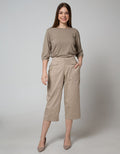 Nevada Long Pants Kulot With Button