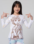 Disney Long Sleeve T-Shirt Tie Die Frozen