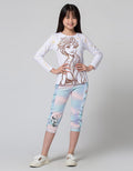 Disney Long Sleeve T-Shirt Tie Die Frozen