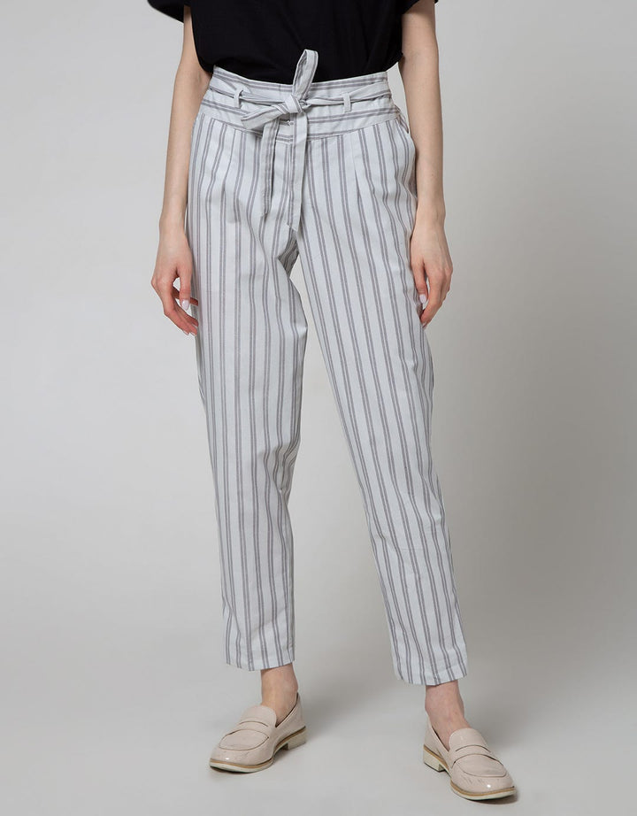 Nevada Long Pants Chino Stripe With Belt