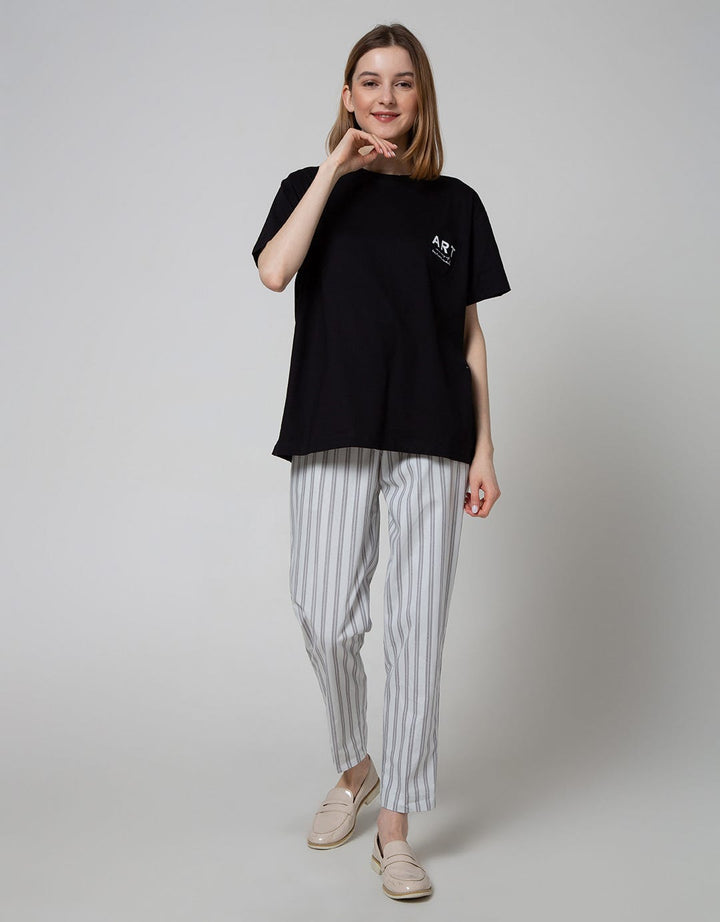 Nevada Long Pants Chino Stripe With Belt