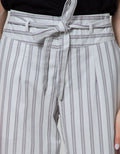 Nevada Long Pants Chino Stripe With Belt