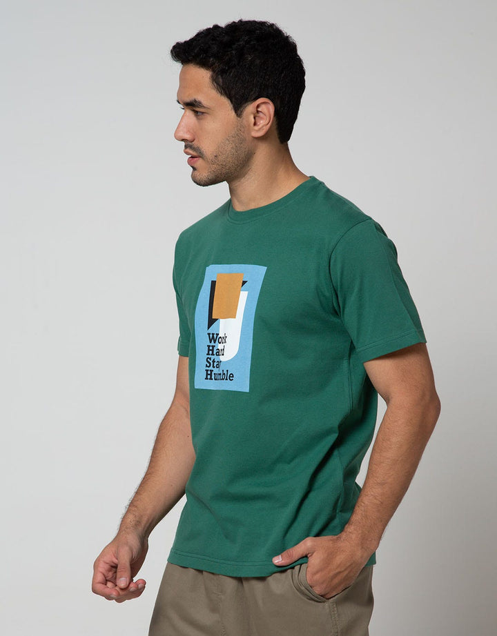 Nevada Short Sleeve T-Shirt Print Work Hard