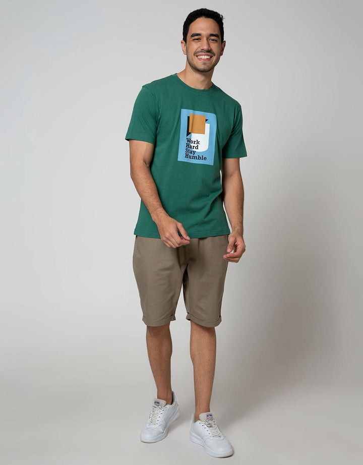 Nevada Short Sleeve T-Shirt Print Work Hard