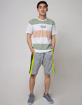 Nevada Short Sleeve T-Shirt Print Stripe
