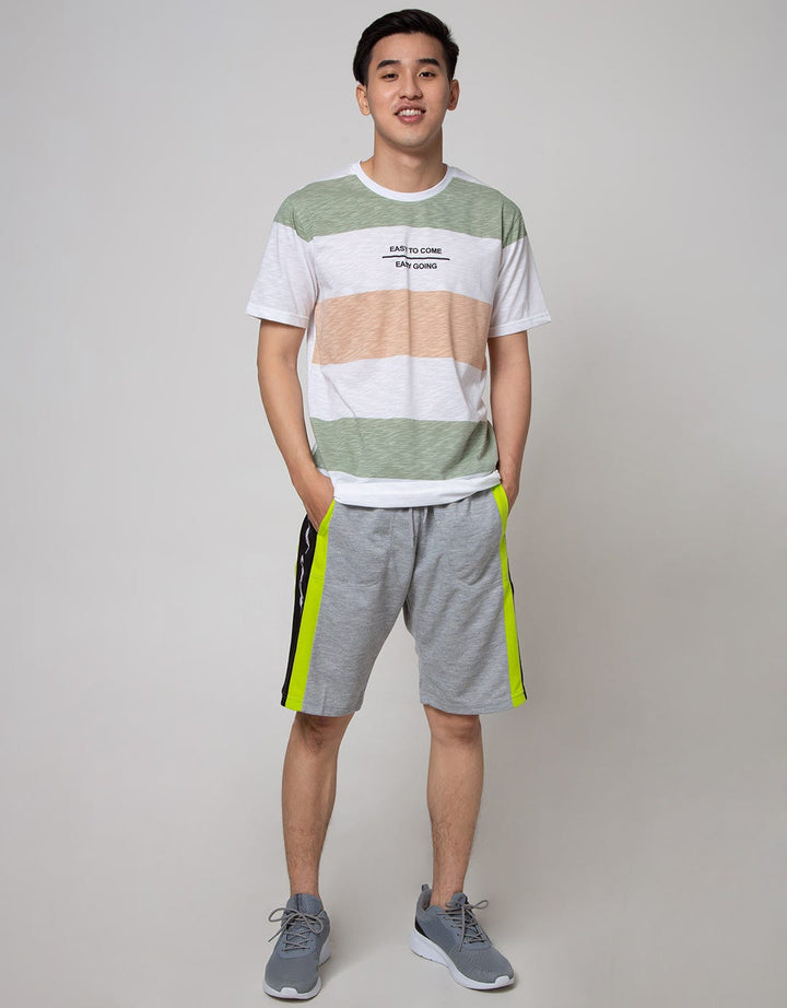 Nevada Short Sleeve T-Shirt Print Stripe