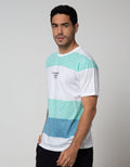 Nevada Short Sleeve T-Shirt Print Stripe