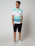 Nevada Short Sleeve T-Shirt Print Stripe