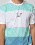 Nevada Short Sleeve T-Shirt Print Stripe
