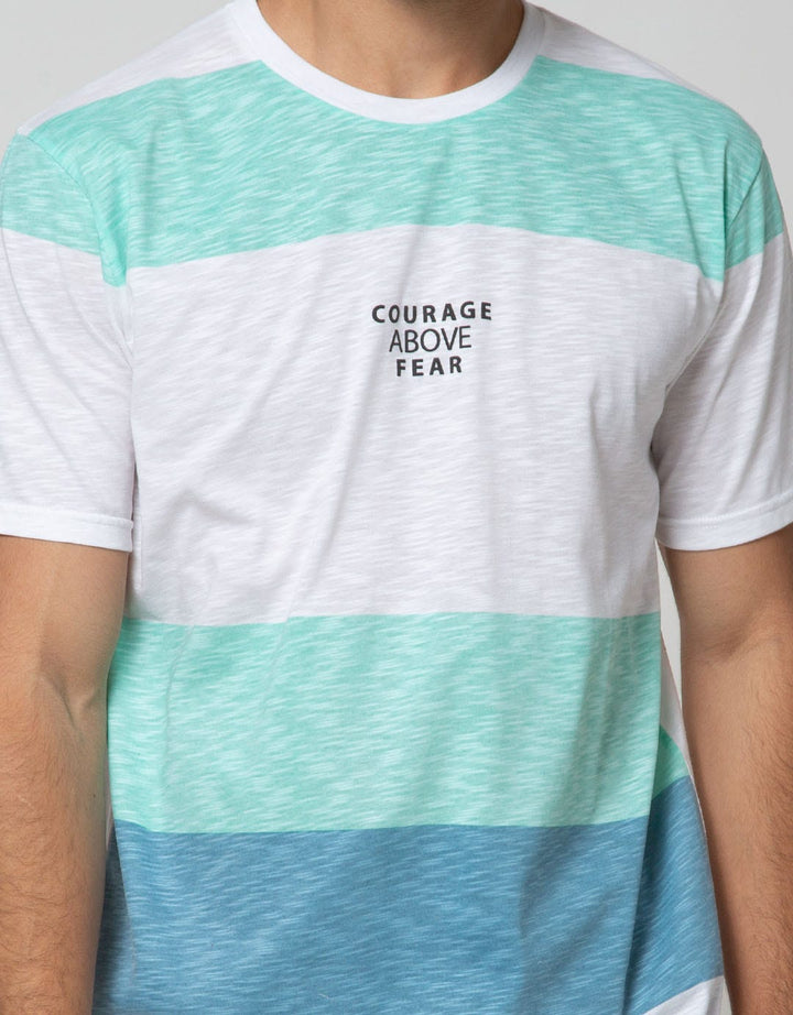 Nevada Short Sleeve T-Shirt Print Stripe